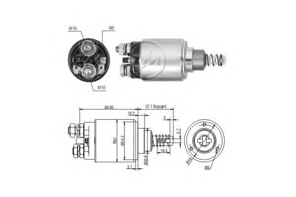 Comutator solenoid - ERA