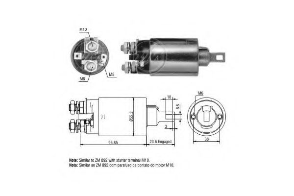 Comutator solenoid - ERA