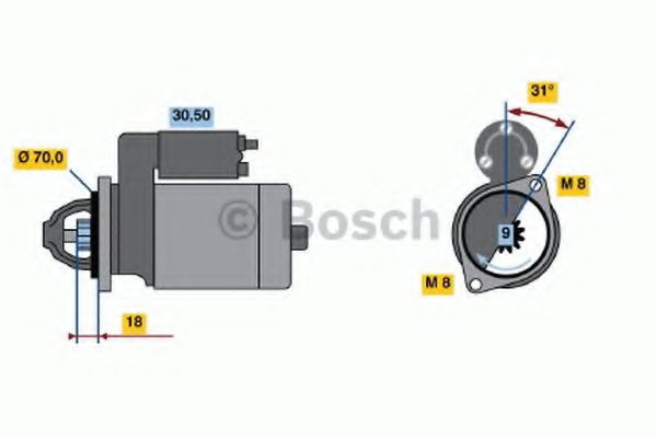 Starter - BOSCH