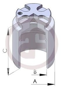 Piston etrier de frana - AUTOFREN SEINSA