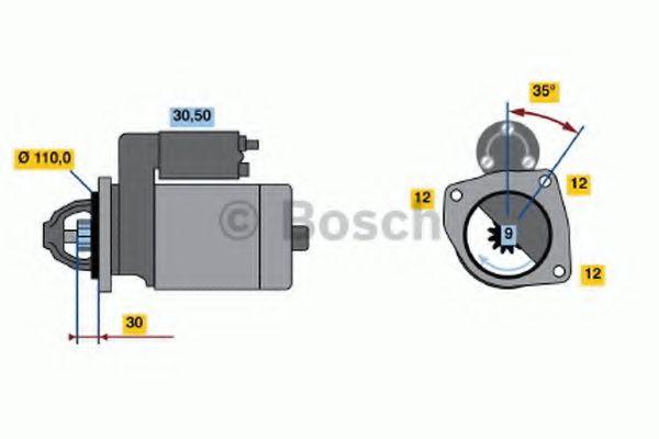 Starter - BOSCH