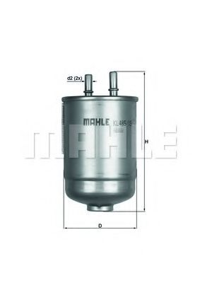 Filtru de combustibil - KNECHT