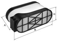 Filtru de aer - MANN-FILTER