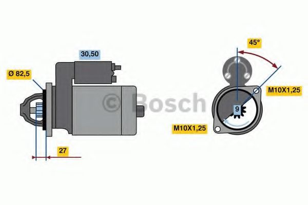 Starter - BOSCH