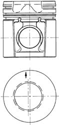 Piston - KOLBENSCHMIDT