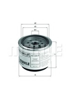Filtru de combustibil - KNECHT