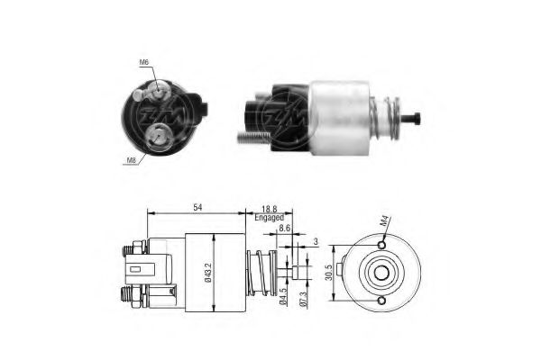 Comutator solenoid - ERA