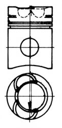 Piston - KOLBENSCHMIDT