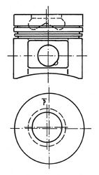 Piston - KOLBENSCHMIDT