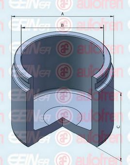 Piston etrier de frana - AUTOFREN SEINSA