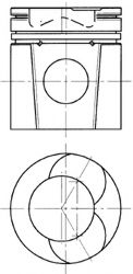Piston - KOLBENSCHMIDT