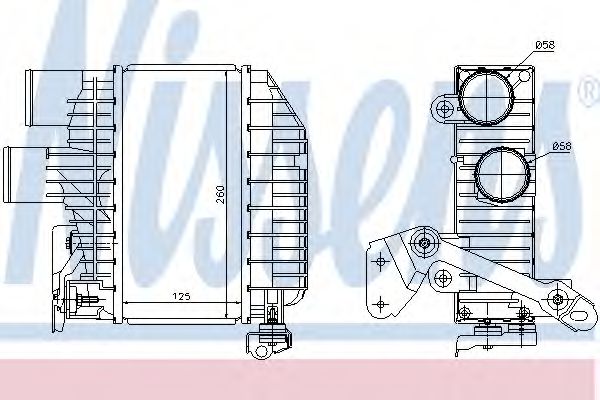 Intercooler - NISSENS