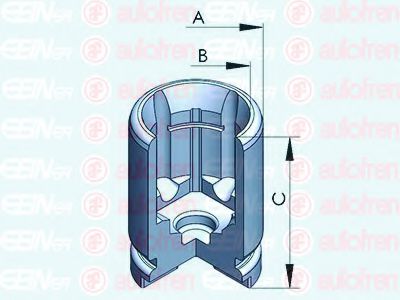 Piston etrier de frana - AUTOFREN SEINSA