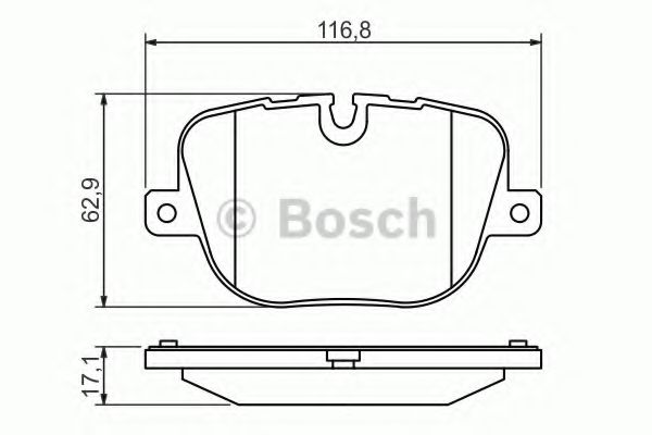 Placute de frana - BOSCH