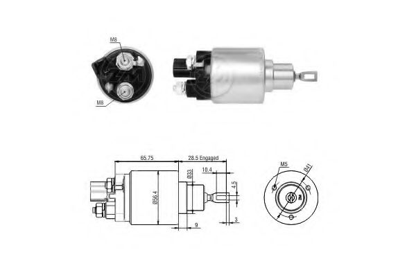 Comutator solenoid - ERA