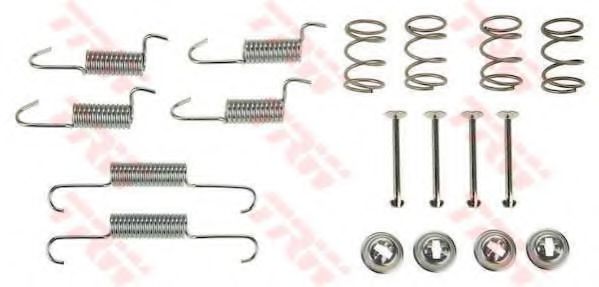 Set de accesorii saboți de frână - TRW