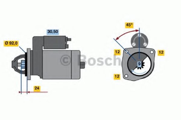Starter - BOSCH