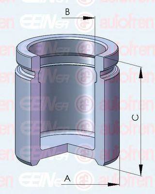 Piston etrier de frana - AUTOFREN SEINSA