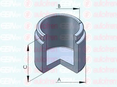 Piston etrier de frana - AUTOFREN SEINSA