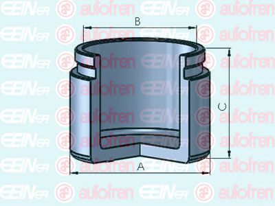 Piston etrier de frana - AUTOFREN SEINSA