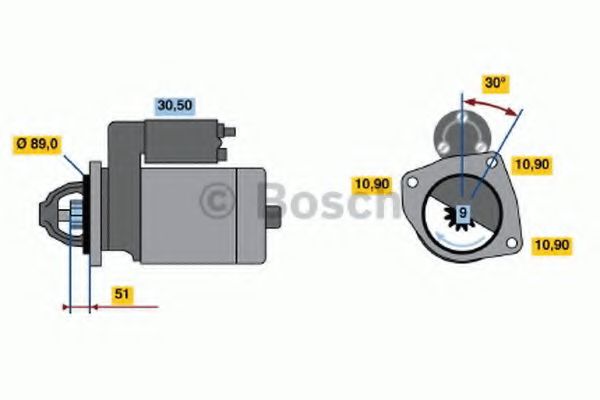 Starter - BOSCH