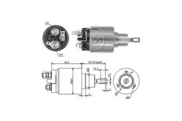 Comutator solenoid - ERA