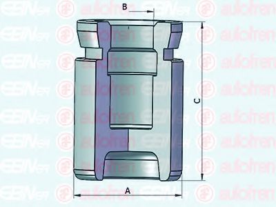 Piston etrier de frana - AUTOFREN SEINSA