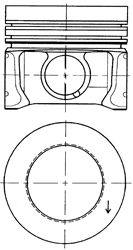 Piston - KOLBENSCHMIDT