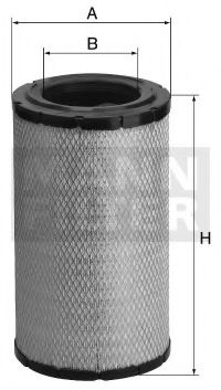 Filtru de aer - MANN-FILTER