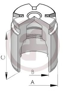 Piston etrier de frana - AUTOFREN SEINSA