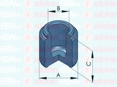 Piston etrier de frana - AUTOFREN SEINSA