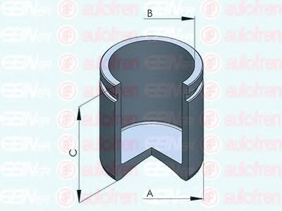 Piston etrier de frana - AUTOFREN SEINSA