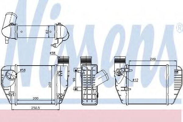 Intercooler - NISSENS