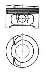 Piston - KOLBENSCHMIDT