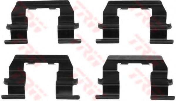 Set de accesorii plăcuțe de frână - TRW