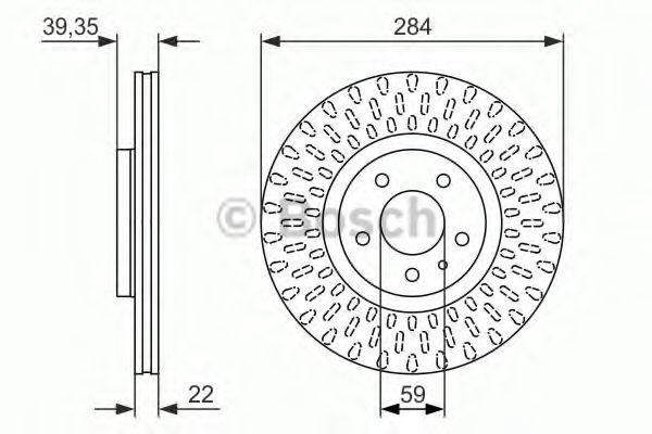 Disc de frana - BOSCH