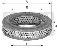 Filtru de aer - MANN-FILTER