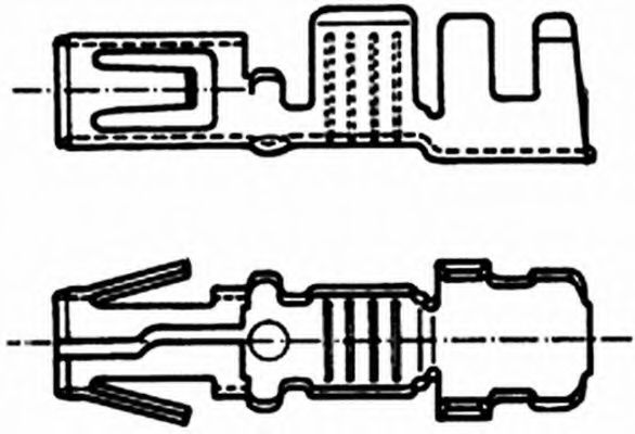 Conector sertizat - HELLA