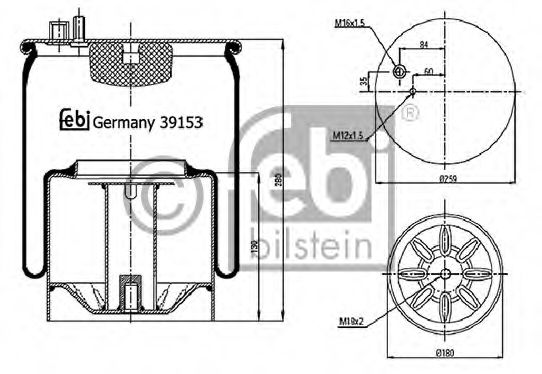 Suspensie pneumatică - CONTITECH AIR SPRING