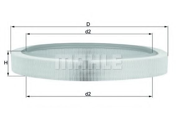Filtru de aer - KNECHT