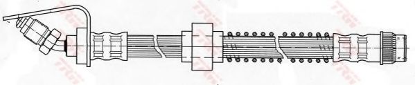 Furtun de frana - TRW