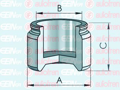 Piston etrier de frana - AUTOFREN SEINSA