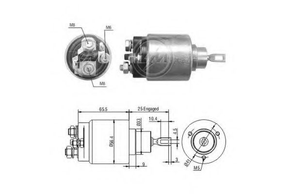 Comutator solenoid - ERA