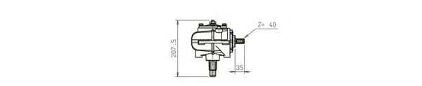 Cupla, ventilator radiator - SACHS