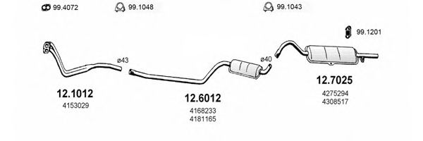 Alternator - BOSCH