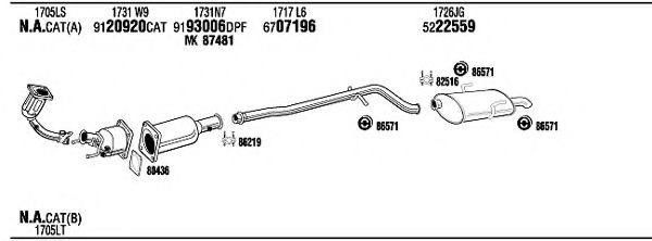 Kit de reparare etrier de frână - QUICK BRAKE