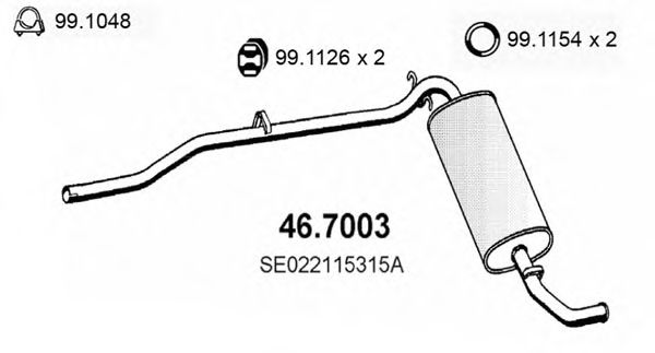 Placute de frana - BREMBO