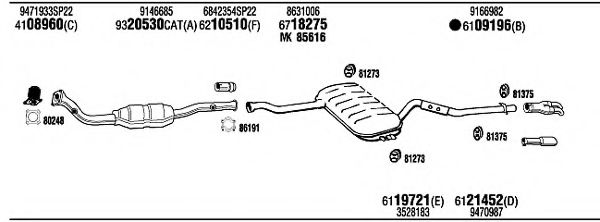 Etanșare a legăturii schimbătorului de viteze - DT SPARE PARTS