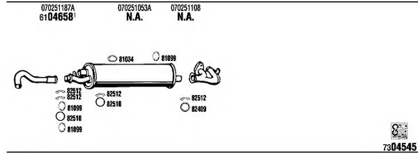 Placute de frana - BREMBO