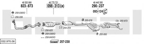 Strut cu arc pneumatic - BILSTEIN
